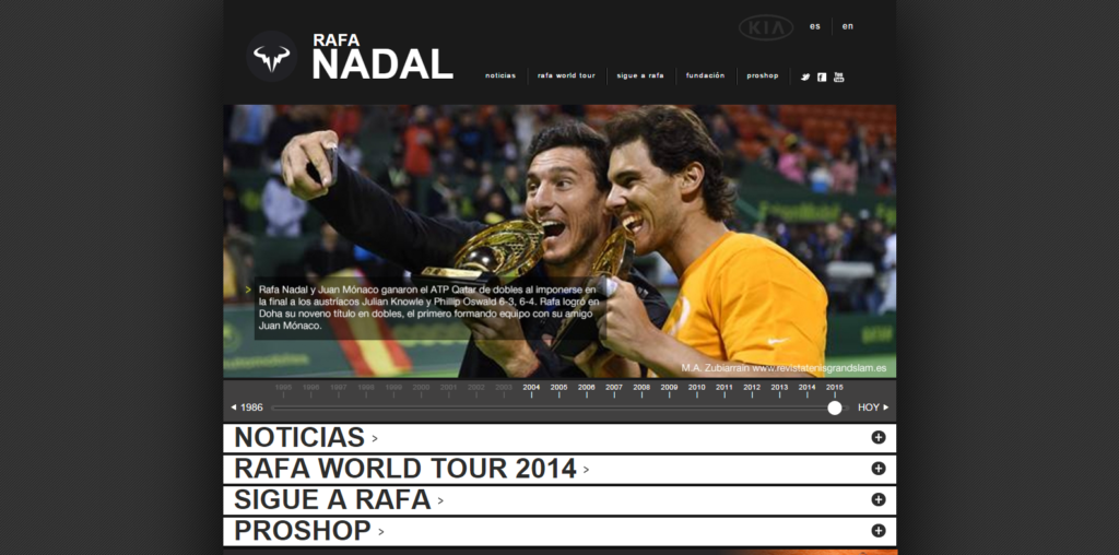 Rafael Nadal Official Website