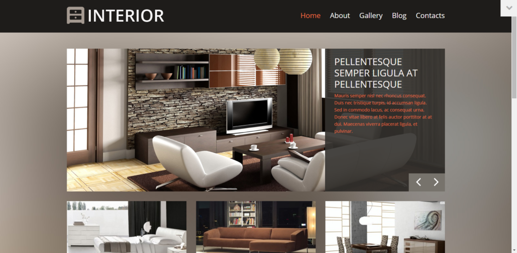 Interior Design for Professionals WordPress Theme